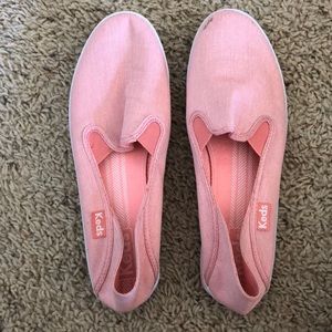 Crashback Heathered Canvas (Coral) Keds